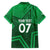 Pakistan Cricket World Cup 2024 Family Matching Short Sleeve Bodycon Dress and Hawaiian Shirt Star Jersey Inspired - Wonder Print Shop