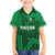 Pakistan Cricket World Cup 2024 Family Matching Short Sleeve Bodycon Dress and Hawaiian Shirt Star Jersey Inspired - Wonder Print Shop