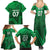 Pakistan Cricket World Cup 2024 Family Matching Summer Maxi Dress and Hawaiian Shirt Star Jersey Inspired - Wonder Print Shop