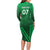 Pakistan Cricket World Cup 2024 Long Sleeve Bodycon Dress Star Jersey Inspired - Wonder Print Shop