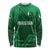 Pakistan Cricket World Cup 2024 Long Sleeve Shirt Star Jersey Inspired - Wonder Print Shop