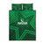 Pakistan Cricket World Cup 2024 Quilt Bed Set Star Jersey Inspired