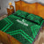 Pakistan Cricket World Cup 2024 Quilt Bed Set Star Jersey Inspired