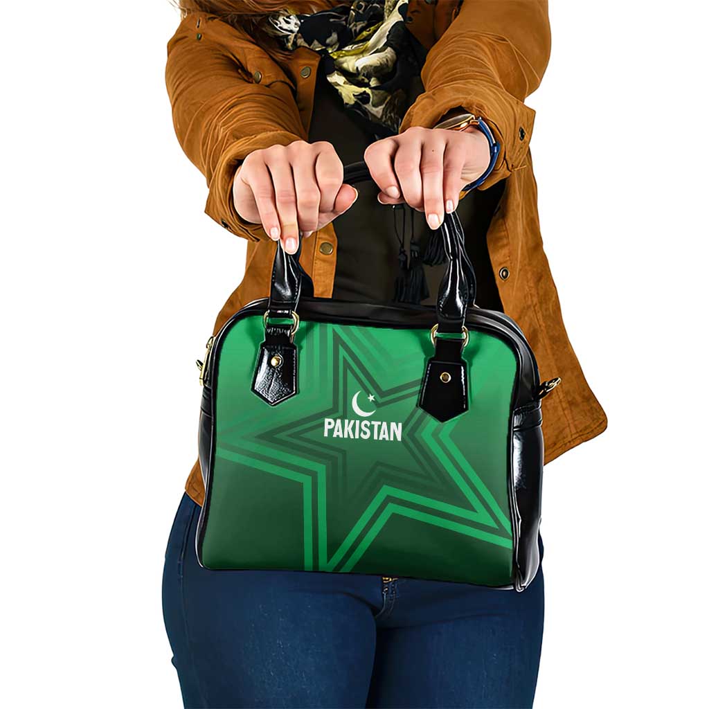 Pakistan Cricket World Cup 2024 Shoulder Handbag Star Jersey Inspired