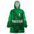 Pakistan Cricket World Cup 2024 Wearable Blanket Hoodie Star Jersey Inspired