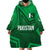 Pakistan Cricket World Cup 2024 Wearable Blanket Hoodie Star Jersey Inspired