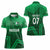 Pakistan Cricket World Cup 2024 Women Polo Shirt Star Jersey Inspired