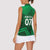 Pakistan Cricket World Cup 2024 Women Sleeveless Polo Shirt Star Jersey Inspired