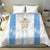 Argentina Football Custom Bedding Set 2024 Albiceleste Grunge LT7 - Wonder Print Shop