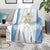 Argentina Football Custom Blanket 2024 Albiceleste Grunge