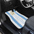 Argentina Football Custom Car Mats 2024 Albiceleste Grunge LT7 - Wonder Print Shop