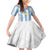 Argentina Football Custom Family Matching Mermaid Dress and Hawaiian Shirt 2024 Albiceleste Grunge LT7 - Wonder Print Shop