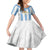 Argentina Football Custom Family Matching Tank Maxi Dress and Hawaiian Shirt 2024 Albiceleste Grunge - Wonder Print Shop