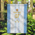 Argentina Football Custom Garden Flag 2024 Albiceleste Grunge - Wonder Print Shop