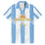 Argentina Football Custom Hawaiian Shirt 2024 Albiceleste Grunge - Wonder Print Shop