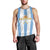 Argentina Football Custom Men Tank Top 2024 Albiceleste Grunge - Wonder Print Shop