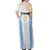 Argentina Football Custom Off Shoulder Maxi Dress 2024 Albiceleste Grunge - Wonder Print Shop