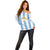 Argentina Football Custom Off Shoulder Sweater 2024 Albiceleste Grunge - Wonder Print Shop