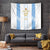 Argentina Football Custom Tapestry 2024 Albiceleste Grunge