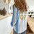 Argentina Football Custom Women Casual Shirt 2024 Albiceleste Grunge