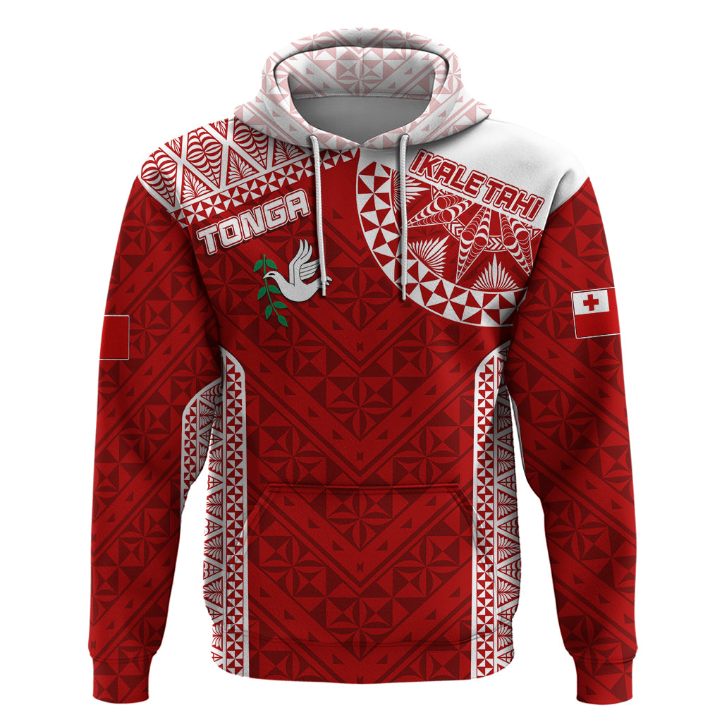 Personalised Tonga Rugby Hoodie Ikale Tahi Champions World Cup 2023 - Wonder Print Shop