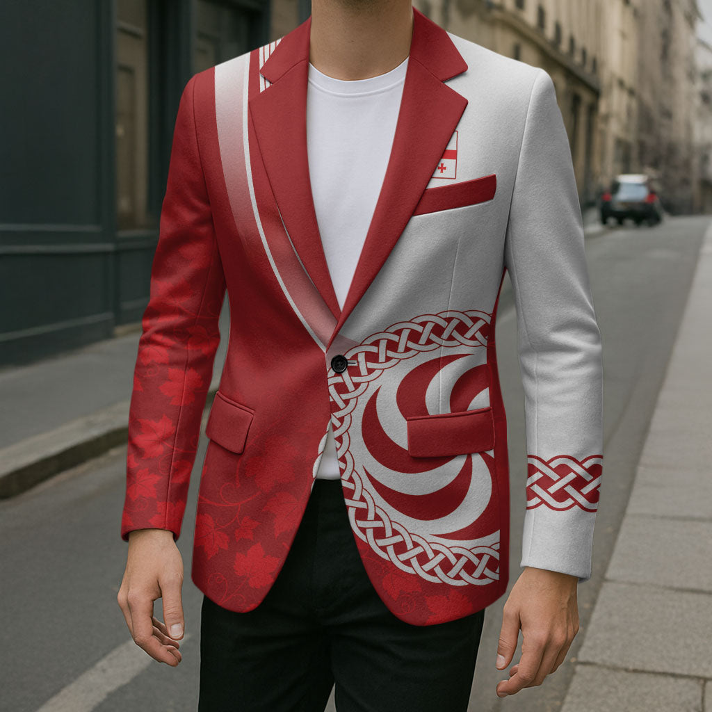 Georgia Rugby Custom Borjgalosnebi Blazer Champions Lelos
