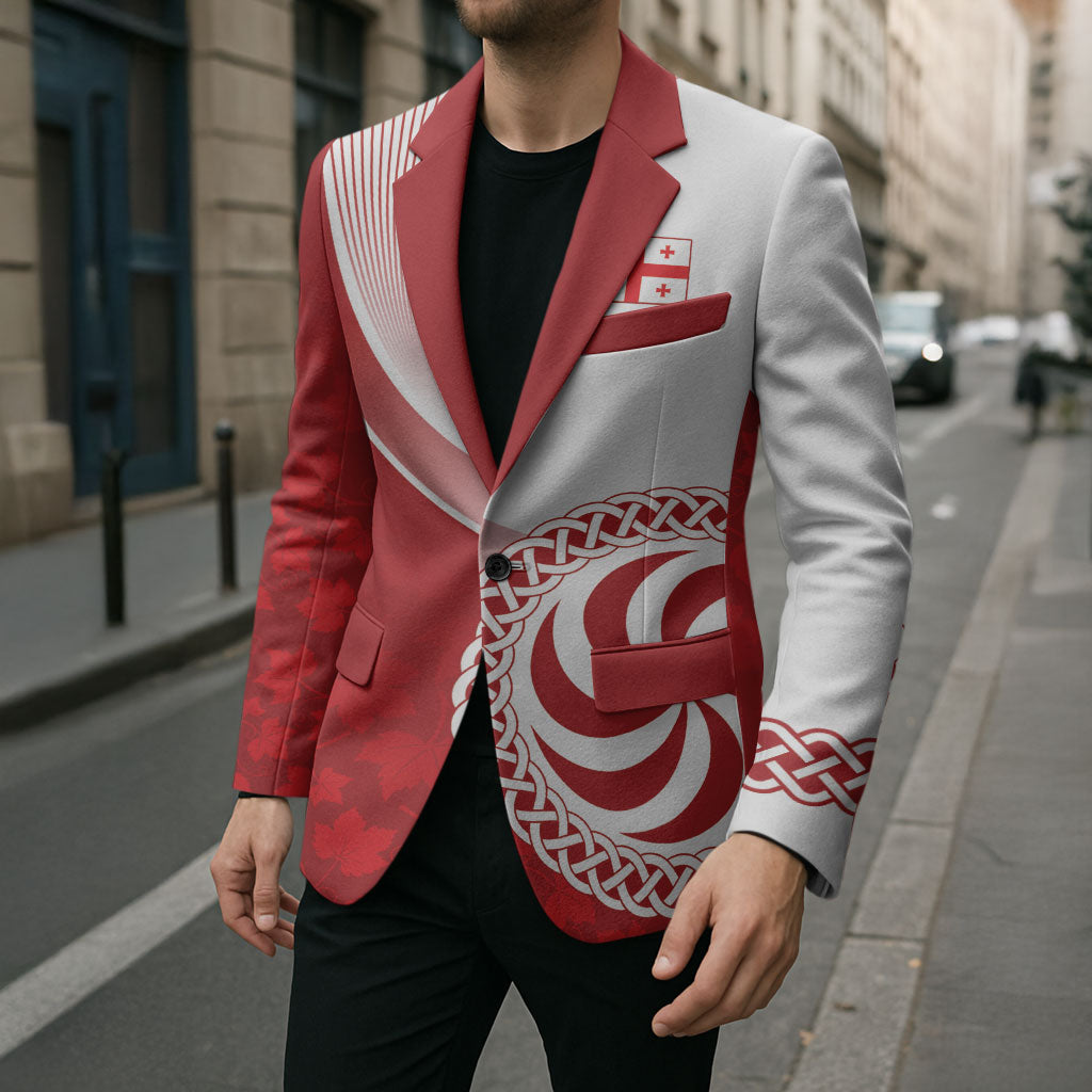 Georgia Rugby Custom Borjgalosnebi Blazer Champions Lelos