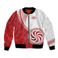 Georgia Rugby Custom Borjgalosnebi Bomber Jacket Champions Lelos