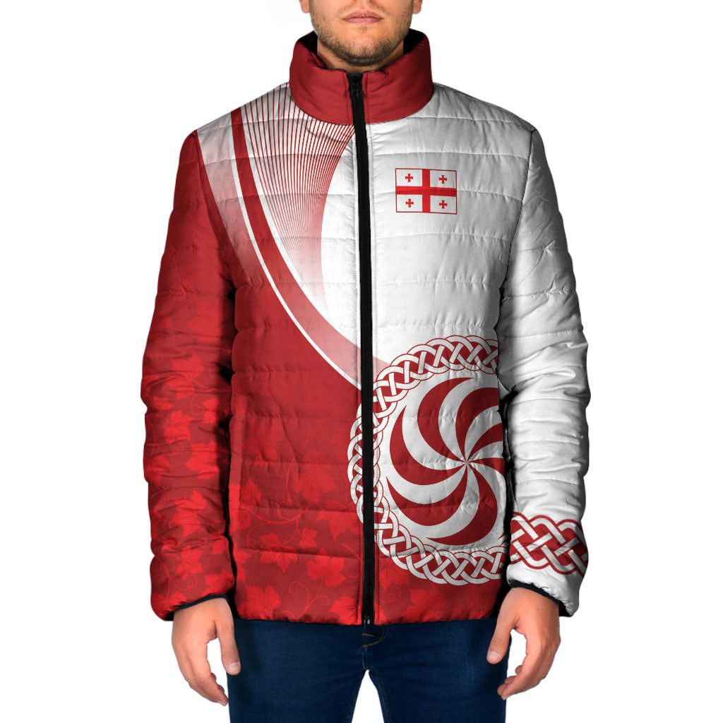 Georgia Rugby Custom Borjgalosnebi Padded Jacket Champions Lelos