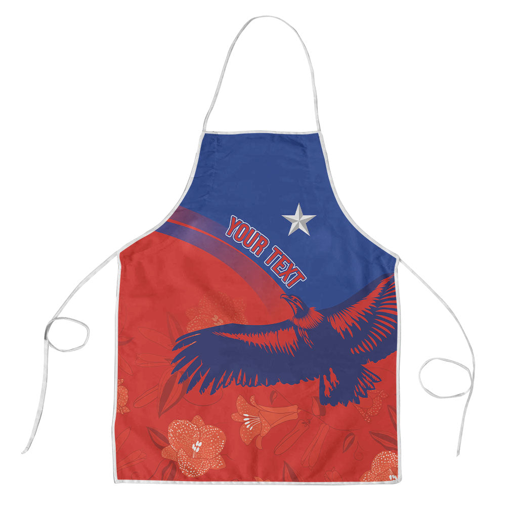 Chile Rugby Custom Los Condores Apron Copihue Motifs