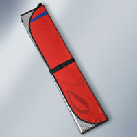 Chile Rugby Custom Los Condores Auto Sun Shade Copihue Motifs
