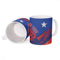 Chile Rugby Custom Los Condores Ceramic Mug Copihue Motifs
