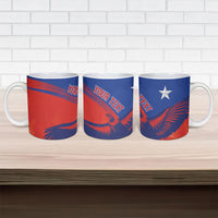 Chile Rugby Custom Los Condores Ceramic Mug Copihue Motifs