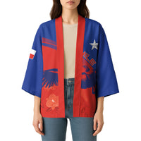 Chile Rugby Custom Los Condores Kimono Copihue Motifs