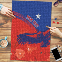 Chile Rugby Custom Los Condores Puzzle Copihue Motifs
