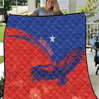 Chile Rugby Custom Los Condores Quilt Copihue Motifs