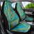 African Dashiki Car Seat Cover Luxury Teal