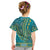 African Dashiki Kid T Shirt Luxury Teal - Wonder Print Shop