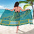 African Dashiki Sarong Luxury Teal - Wonder Print Shop