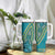 African Dashiki Tumbler With Handle Luxury Teal - Wonder Print Shop