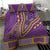 African Dashiki Bedding Set Luxury Violet