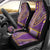 African Dashiki Car Seat Cover Luxury Violet