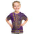 African Dashiki Kid T Shirt Luxury Violet - Wonder Print Shop