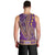 African Dashiki Men Tank Top Luxury Violet - Wonder Print Shop