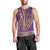 African Dashiki Men Tank Top Luxury Violet - Wonder Print Shop