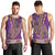 African Dashiki Men Tank Top Luxury Violet - Wonder Print Shop