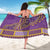 African Dashiki Sarong Luxury Violet - Wonder Print Shop