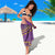 African Dashiki Sarong Luxury Violet - Wonder Print Shop