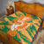 Ivory Coast Football Custom Quilt Les Elephants Champions