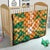 Ivory Coast Football Custom Quilt Les Elephants Champions